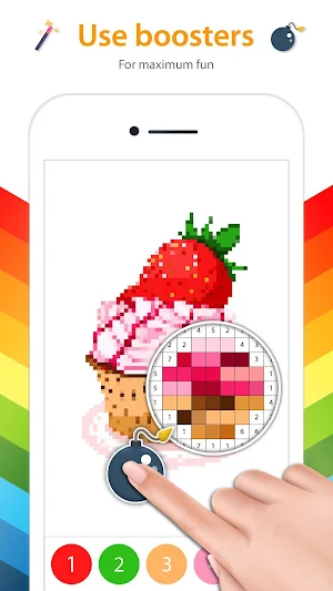 Color by Number – Pixel Art Coloring Book Screenshot 3