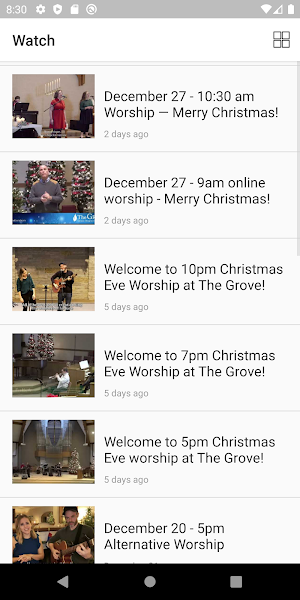 TheGroveMN.church Screenshot 3