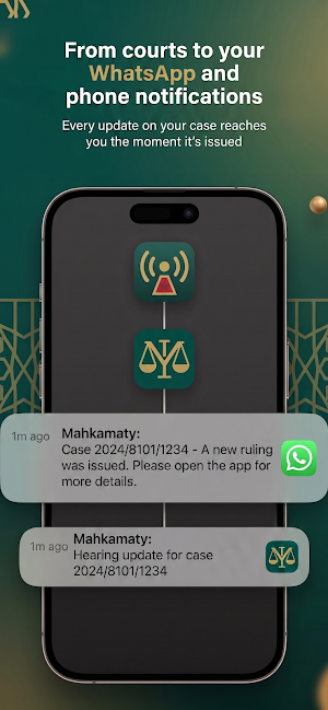 Mahkamaty: Court Case Tracker Screenshot 0