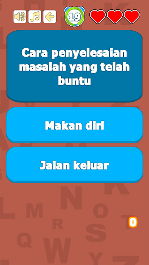 Latihan Peribahasa Melayu Screenshot 1