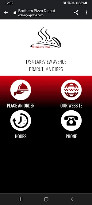 Brothers Pizza Dracut Screenshot 0
