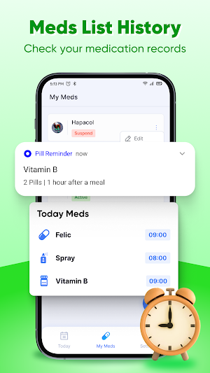 Pill Reminder Medication Alarm Screenshot 3