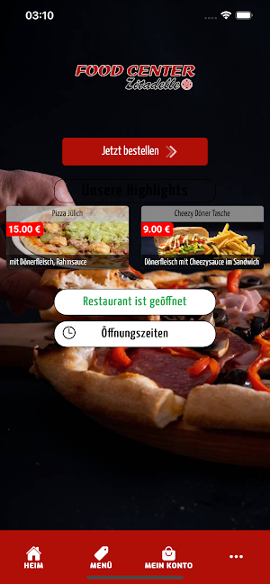 Foodcenter Zitadelle Screenshot 0