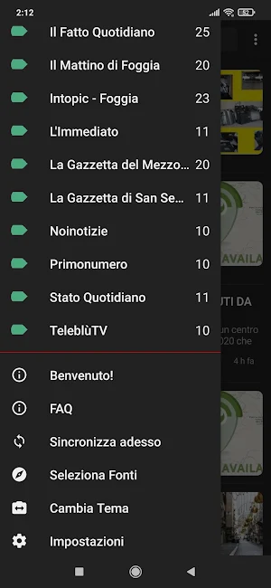 Foggia notizie Screenshot 1