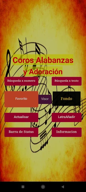 Him. Coros Alabanzas Adoración Screenshot 0