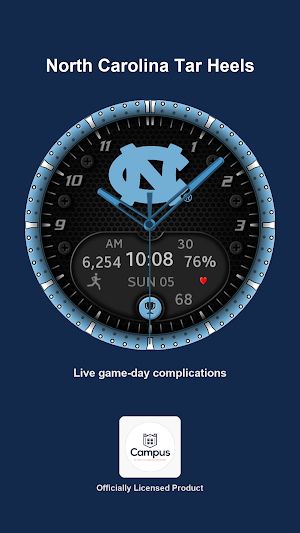 UNC Premium Watchface Screenshot 0