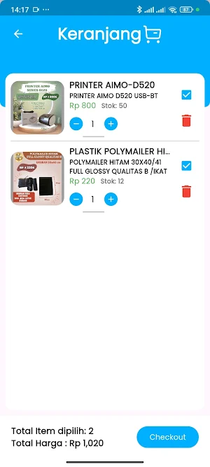 My Packaging Screenshot 3