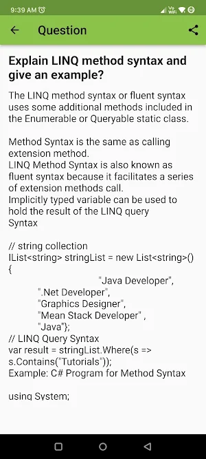 LINQ Interview Question screenshot 6