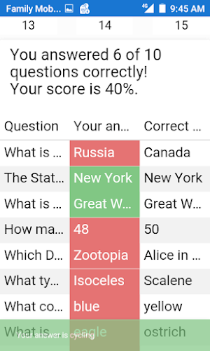 Ultimate Kids Trivia Screenshot 2
