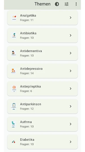 Pharma-FlashCards Screenshot 1