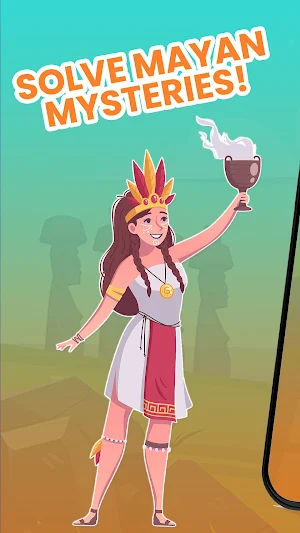 Match Three Mayan Puzzle Game Screenshot 0