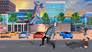 Superhero Captain Robot : Black Hole Robot Games Screenshot 3