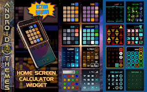 Sci-Fi Calculator Widget Screenshot 3