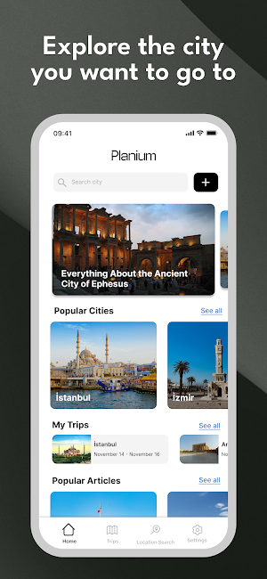 Planium: Smart Travel Planner Screenshot 0