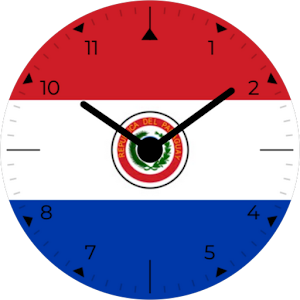 Paraguay Analog Watch Face Screenshot 0