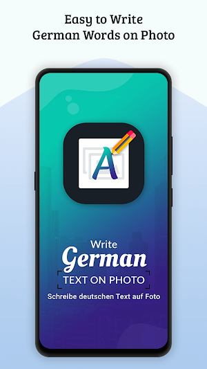 Write German Text on photo Screenshot 0