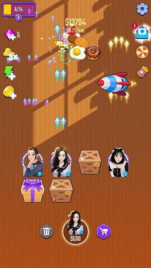 Sexy defenders: idle shooting Screenshot 0