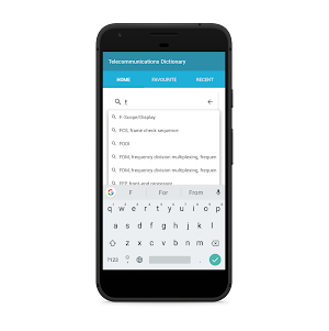 Telecommunications Dictionary Screenshot 1