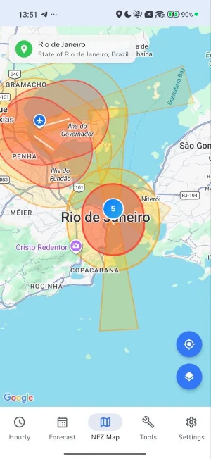 Drone Weather - Weather4Fly Screenshot 2