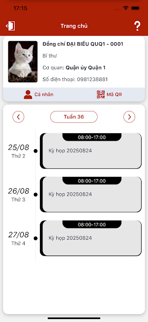 Đại Hội I TUTPHCM Screenshot 0
