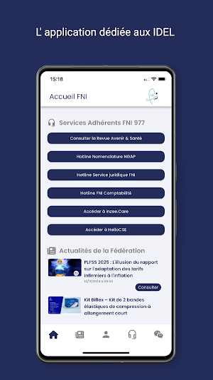 FNI Appli infirmiers libéraux Screenshot 2