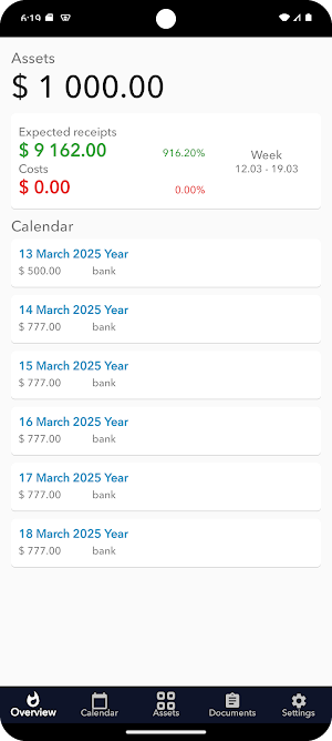 Capitalist: finances and docs Screenshot 0