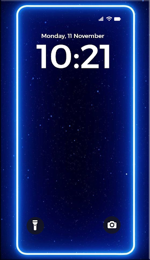 Edge Border Light Wallpaper HD Screenshot 0