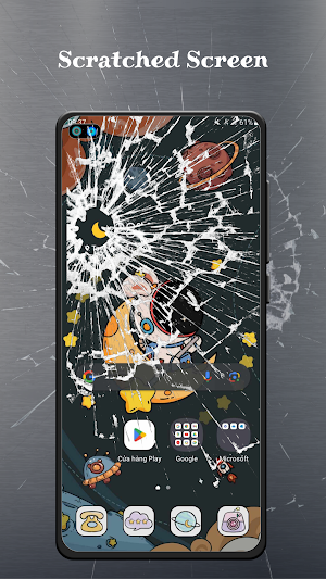 Broken Screen 4k Funny Pranks Screenshot 1