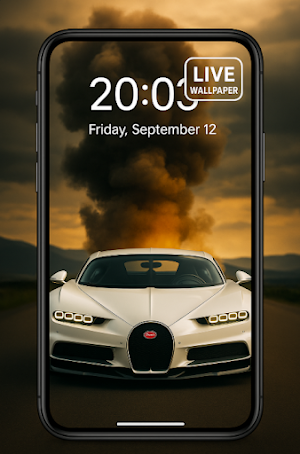 Super Car Live Wallpapers Screenshot 1