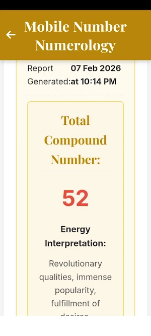 Dharm Numerology Screenshot 3