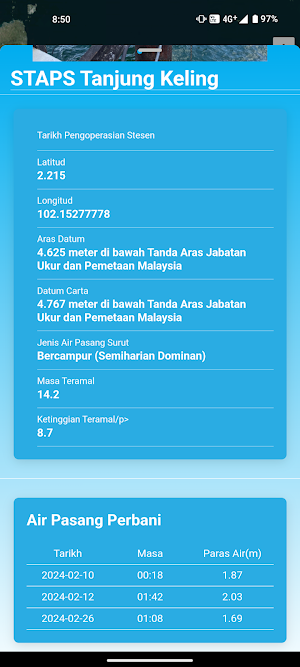 MyPasangSurut Screenshot 2