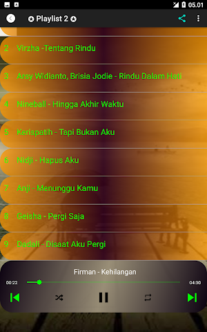 Lagu Sedih Galau Offline Screenshot 3