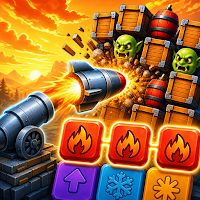 Siege Blast:Match 3 Castle War