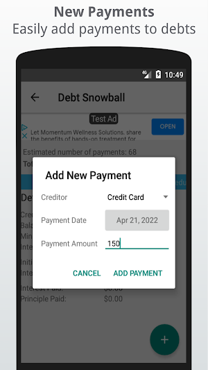 Debt Snowball Screenshot 3