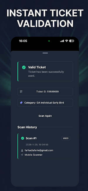 Ticket Validator Screenshot 2