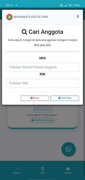 KTA Digi PGRI Screenshot 3