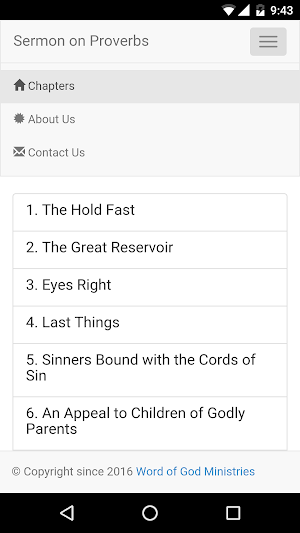 Sermon on Proverbs CH Spurgeon Screenshot 2