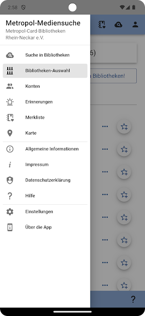 Metropol-Mediensuche Screenshot 2