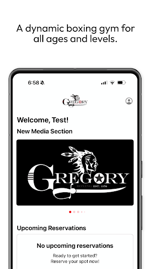 Gregory Boxing Dupage Screenshot 1