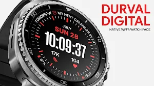 Durval Digital Watch Face Screenshot 2