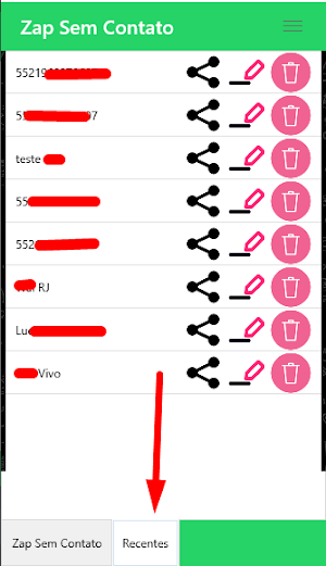 Zap Sem Contato Screenshot 1