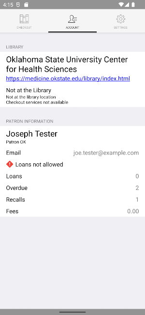OSUMedLib Screenshot 3