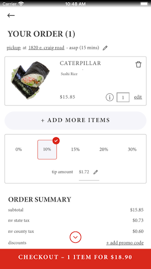 Soho Sushi Burrito Screenshot 3