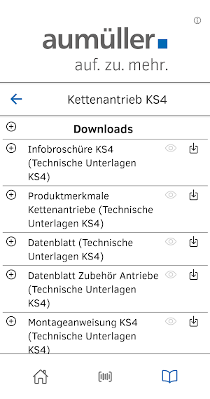 AUMÜLLER AUMATIC Catalogue Screenshot 2
