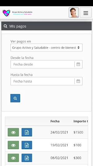 Grupo Activo y Saludable Screenshot 3