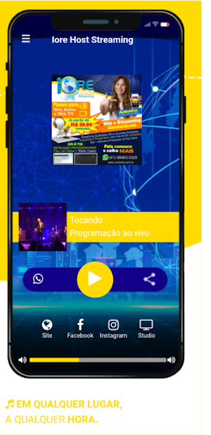 Radio Iore Host Streaming Screenshot 2