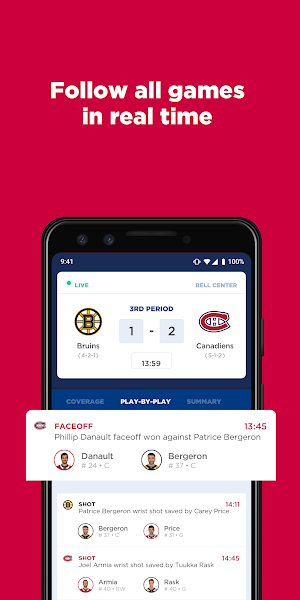 Montréal Canadiens Screenshot 2