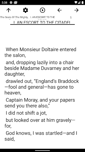 Book, The Seats Of The Mighty, Screenshot 1