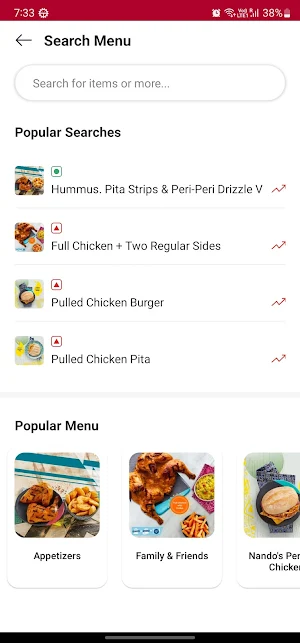 Nando's India Screenshot 3