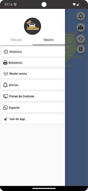 SasTreky Rastreamento Screenshot 2
